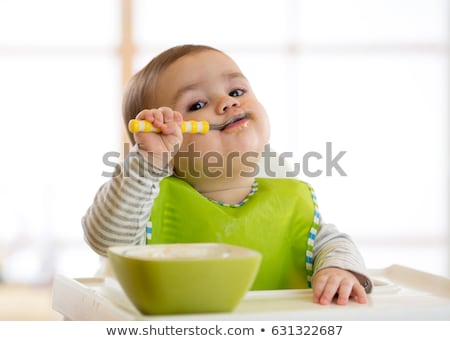 Stock photo: Eating Baby