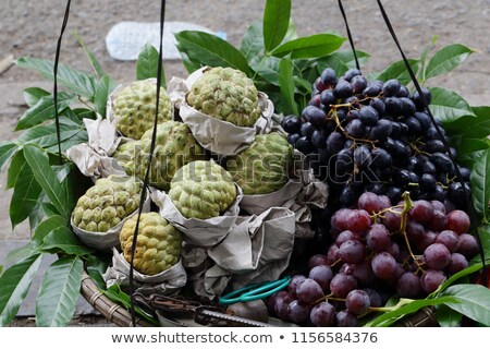 Stock photo: Custard Apple In Wicker Basket