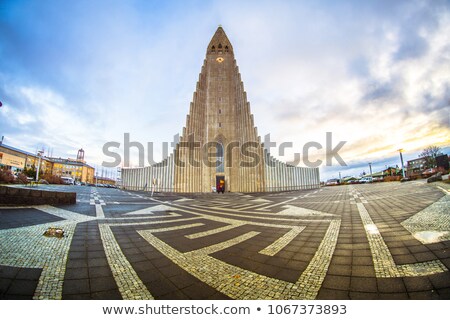 Foto stock: Church Reykjavik Iceland Scandinavia Europe City Religious Archi