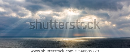 [[stock_photo]]: Sea Of Clouds On Sunrise With Ray Lighting