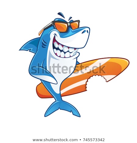 Stockfoto: Surfer Shark