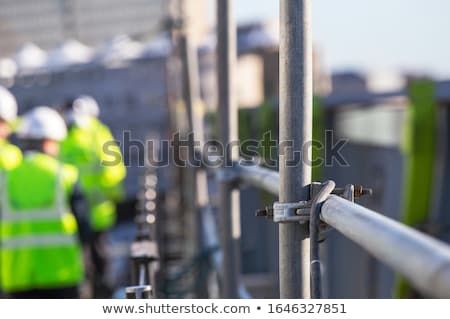 Foto stock: Scaffoldings