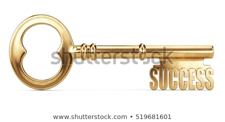 Stock fotó: Price - Golden Key