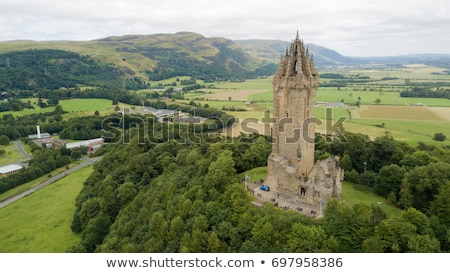 Stock fotó: William Wallace Monument Stirling Scotland