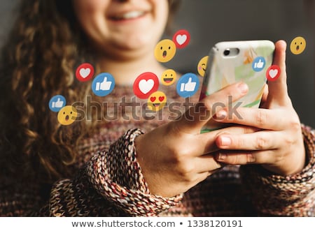 Zdjęcia stock: Kids And Social Networking