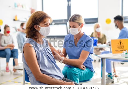 Stock photo: Getting A Vaccination