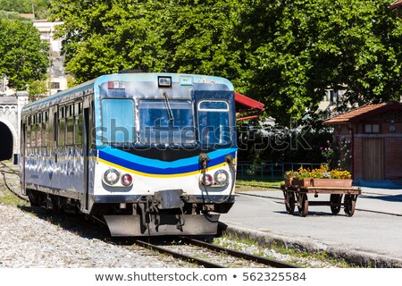 Stok fotoğraf: Railway Station In Entrevaux Provence France