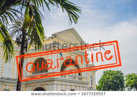 Stock photo: Old Town Hall In George Town In Penang Malaysia The Foundation Stone Was Laid In 1879