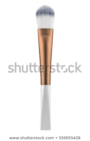 Foto d'archivio: Isolated Objects Cosmetic Brushes