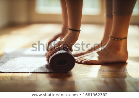 Yoga Mat Stockfoto © MilanMarkovic78