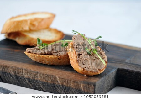 Stock photo: Liver Pate With Thyme Branch