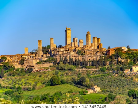 Stockfoto: San Gimignano Towers