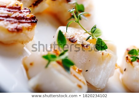 Stock photo: Seared Scallop