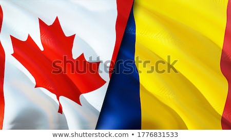 ストックフォト: Canada And Chad Flags