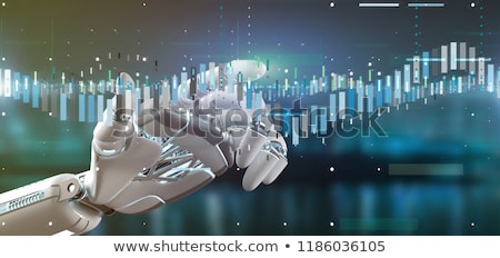 Foto stock: Stock Market Robot Trading