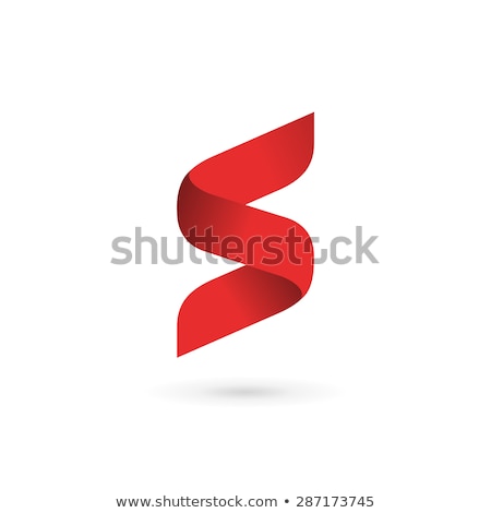 Foto stock: S Letter Logo Template