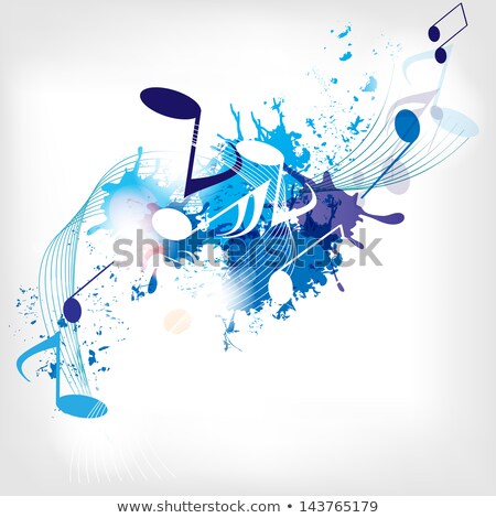 Сток-фото: Abstract Grunge Style Musical Background Design