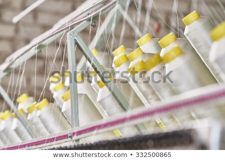 Stock fotó: Sewing Machines In Row