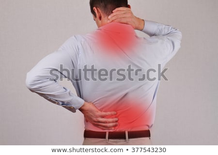Foto stock: Businessman Suffering From Neck Pain