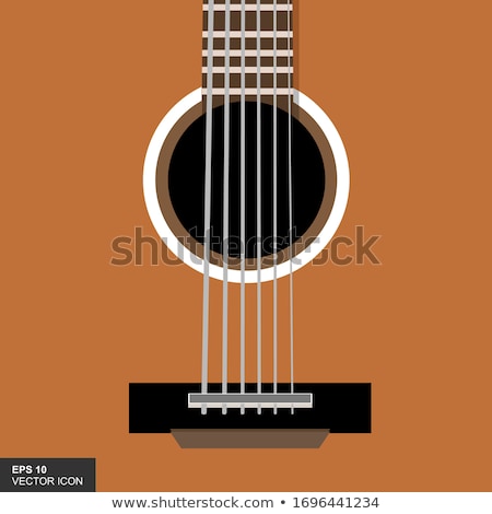 Stockfoto: Vector Guitar Strings