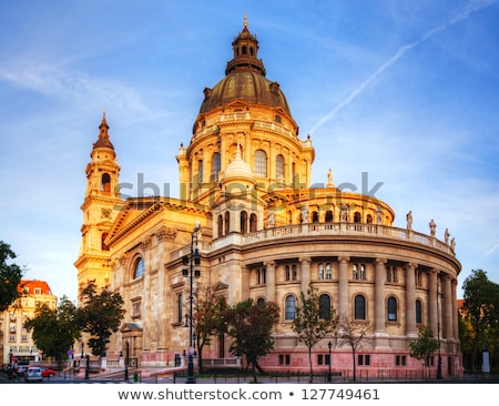 Stock photo: St Stefan Basilica In Budapest Hungary