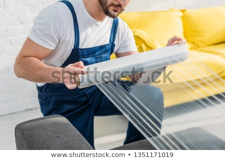 Stockfoto: Stretch Wrapping