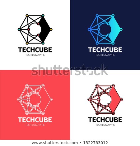 Zdjęcia stock: Abstract Geometric Hexagonal Medical Or Science Background Conce