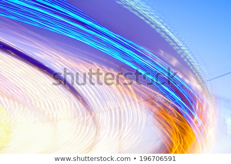 Stok fotoğraf: Fun Theme Park Abstract Motion Blur