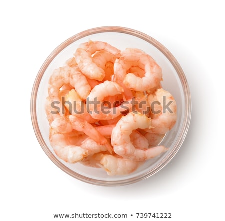 Foto d'archivio: Boiled Shrimps In Bowl