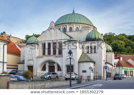 Trencin Synagogue Slovakia Foto stock © Borisb17