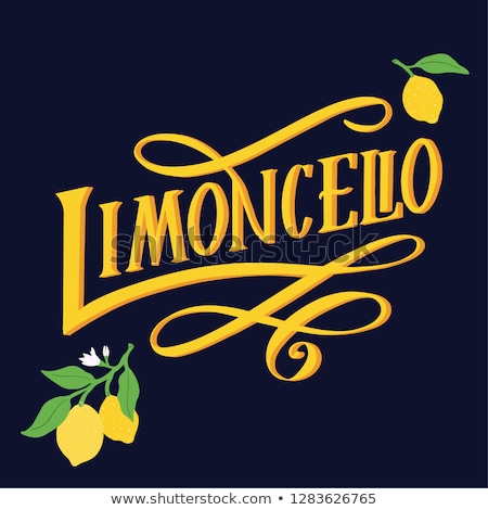 Stock photo: Limoncello Liquor