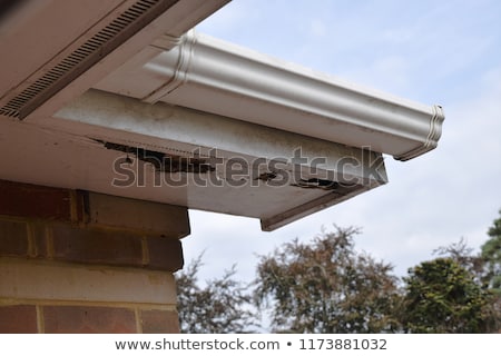 Foto stock: Rotten Gutter