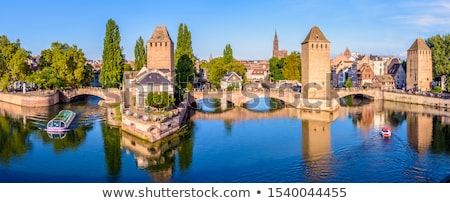 Stockfoto: Ponts Couverts In Strasbourg Alsace