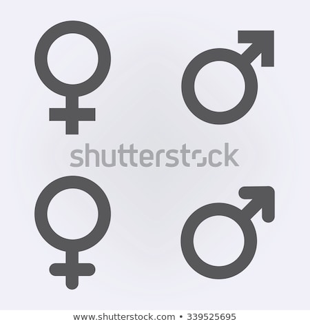 Stok fotoğraf: Toilet Doors For Male And Female Genders