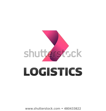 Foto stock: Express Logistic Delivery Or Courier Transport Service Logo Initial Lettertype Letter X Digital Fi