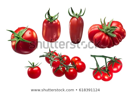 ストックフォト: Italian Tomatoes Marzano Roma Costoluto Paths