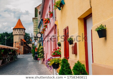 Stockfoto: Colorful Houses Of Sibiu