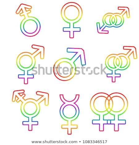 Foto stock: Symbol Of Mars Is A Male Floor Sign Vector Illustration