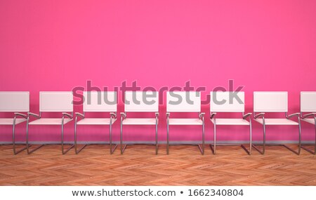 Zdjęcia stock: Anteroom Orange Chairs