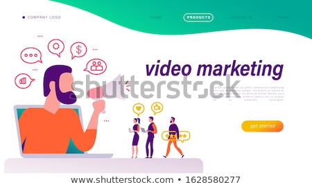 [[stock_photo]]: Video Content Marketing Landing Page Template