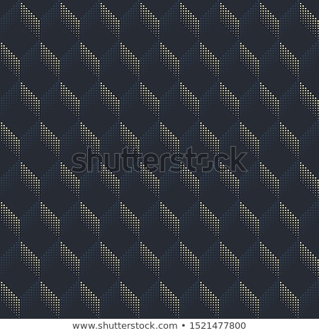 ストックフォト: Vector Seamless Halftone Dotted Pattern Simple Gray Geometric Texture Abstract Monochrome Endless