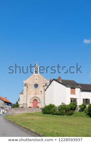 Сток-фото: Village Saint Meard In French Limousin