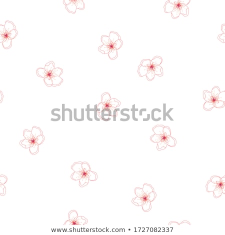 Stock photo: Vintage Background Of Apple Tree Flowers Bloom Floral Blossom In Spring