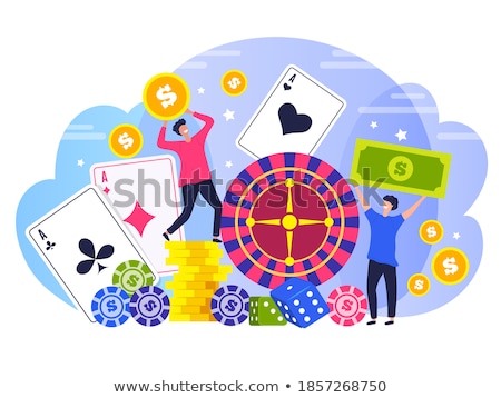 Zdjęcia stock: Stylized Gambling Background