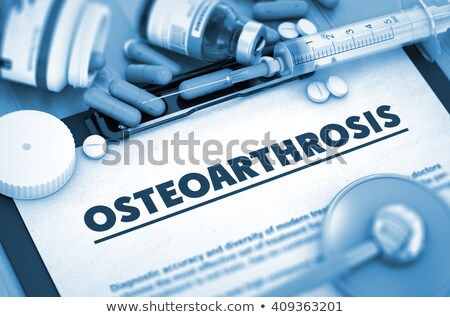 Stockfoto: Osteoarthrosis Diagnosis Medical Concept 3d