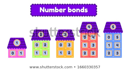 Foto stock: Number Bonds Of Four