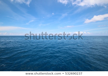 Zdjęcia stock: Blue Sea Horizon