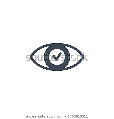 Foto d'archivio: Normal Vision Related Vector Glyph Icon