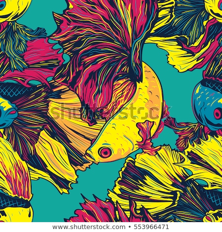Foto stock: Bullying Aggression Seamless Pattern Vector