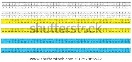 Foto stock: Two Transparent Rulers